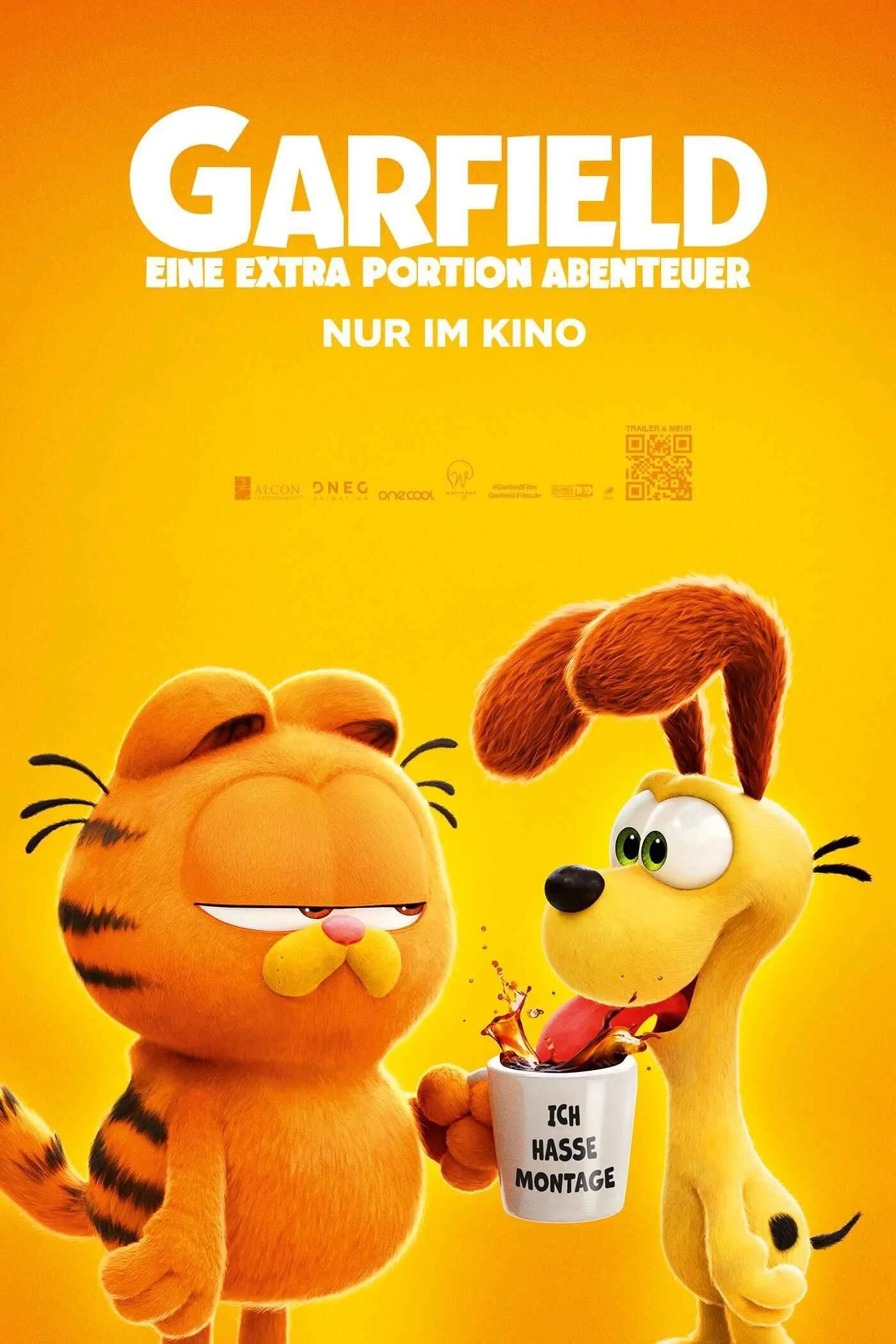 The Garfield Movie (2024) - Stream Animation movies with ATLAS PRO MAX IPTV service